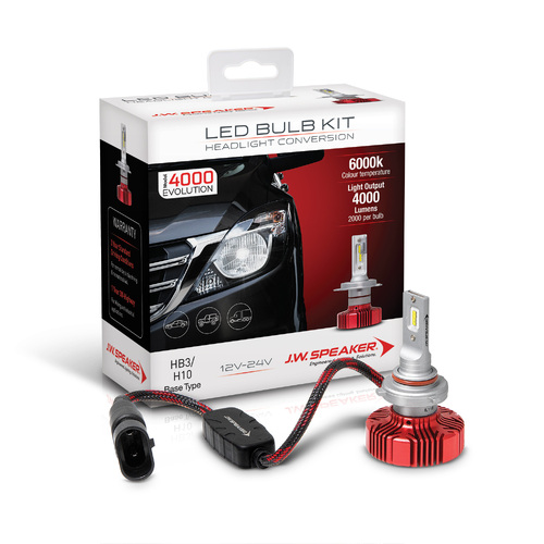 JW Speaker HB3 LED Bulb Replacement Kit [Bulb Size: HB3]