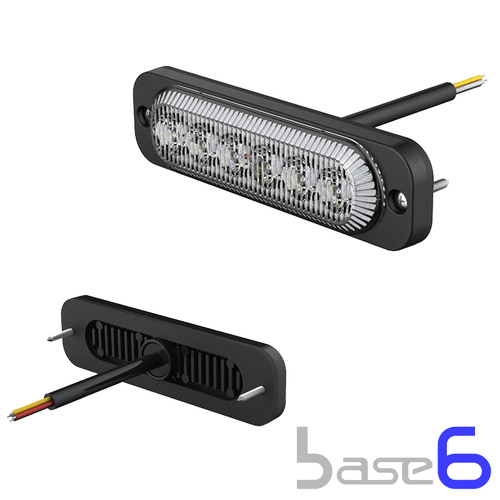 BASE6 6 LED 3W Green Perimeter Light