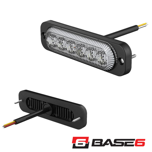 BASE6 6 LED 3W Green Perimeter Light