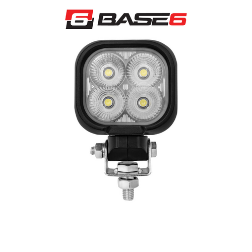 BASE6 HD Series 40W Work Light Spot Beam