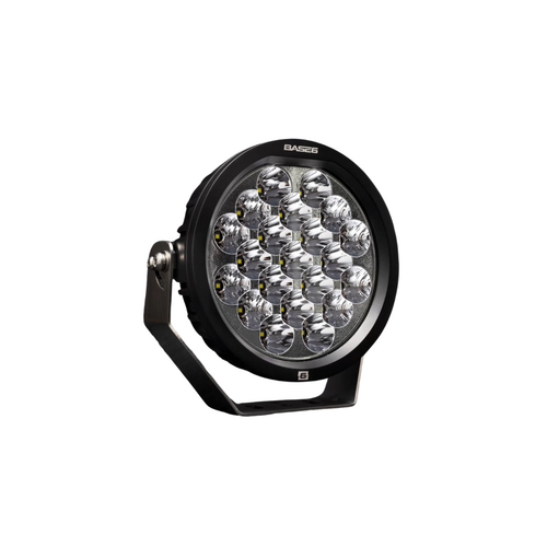 BASE6 7" Diameter Driving Light - Single 105W, Combo, 9-36VDC, IP68 / IP69K