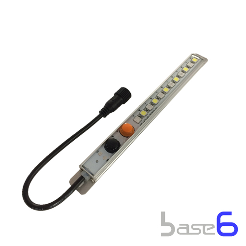 BASE6 150mm Dual Colour LED Rigid Strip Light Amber/White with Switch