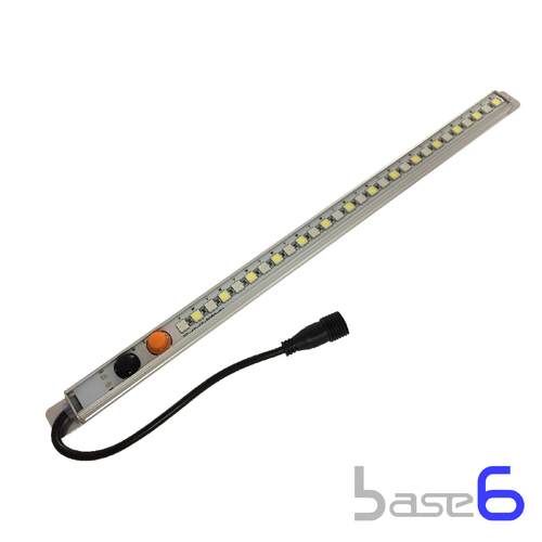 BASE6 300mm Dual Colour LED Rigid Strip Light Amber/White with Switch