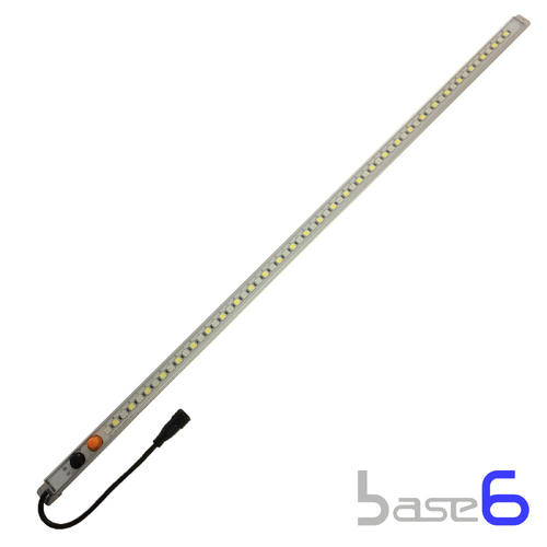 BASE6 600mm Dual Colour LED Rigid Strip Light Red/White with Switch