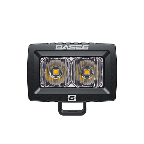 BASE6 Work Light, 2", 20W, CREE LED's, Spot, 9-36VDC, IP68/69K ALO-L-2-P7T