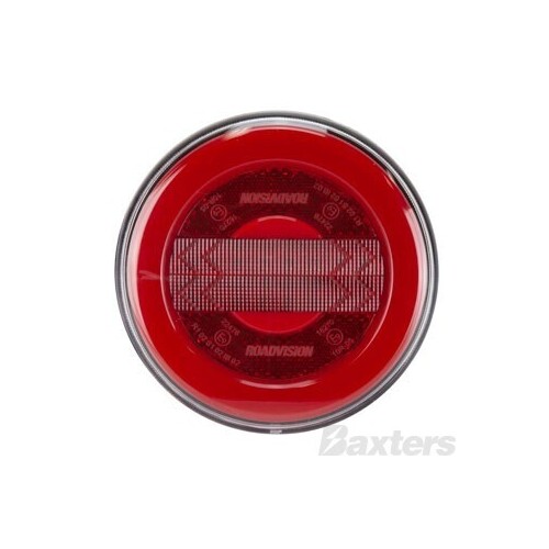 10-30v Stop/Tail/Ref 122mm Diameter Surface Mount Glow Tail Lamp