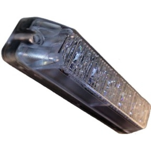 8EVP 6 LED surface mount warning light - Blue / Amber