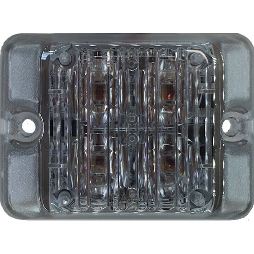 8EVP 4 LED surface mount warning light - Amber