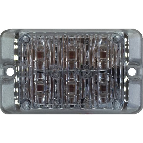 8EVP 6 LED surface mount warning light - Green / Amber