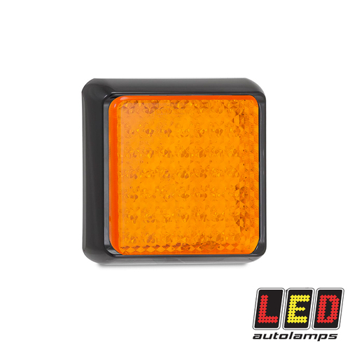 100 Series Single Function Light, Amber - LED Autolamps