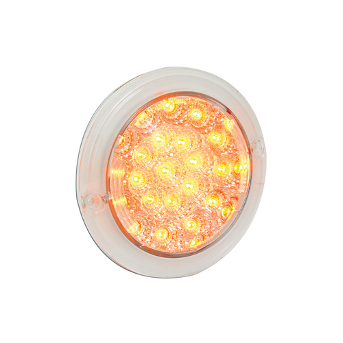 102 Series Indicator Light, 12 Volt, Clear Lens - LED Autolamps