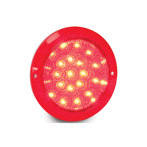 102 Series Brake & Tail Light, 12 Volt, Coloured Lens - LED Autolamps