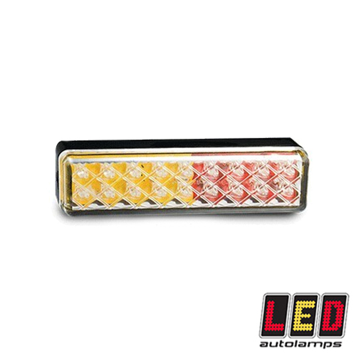 135 Series Combination Stop/Tail & Indicator Recessed, Single - LED Autolamps