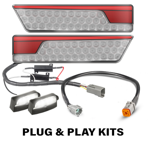 355 Chrome Series Plug & Play Kit for Mazda BT50 2021 - Present - LED Autolamps