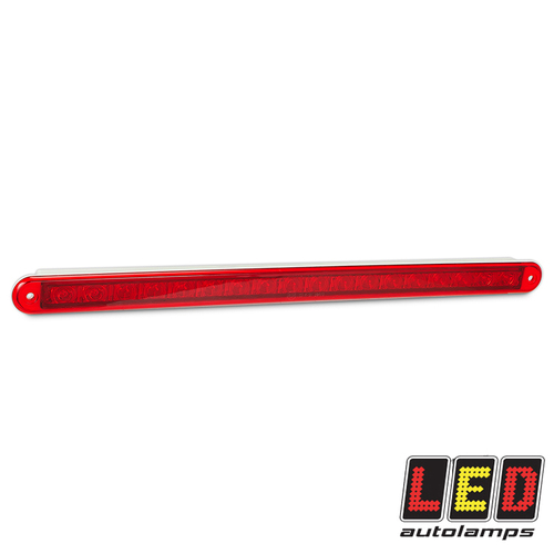 LED Autolamps Single Function Light - 380 Series, Red, 12 Volt