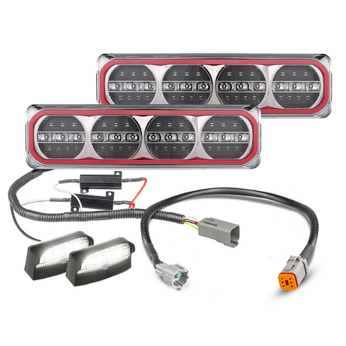 385 Maxilamp Nissan Navara NP300 Cab Chassis 2015+ Plug and Play Tail Light Kit LED Autolamps