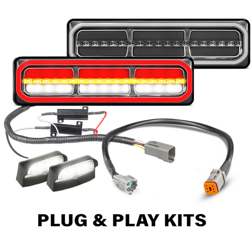 3854 Series Plug & Play Kit 1.3m Universal Wires