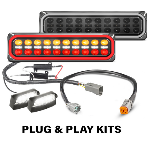 3855 Series Plug & Play Kit 1.3m Universal Wires