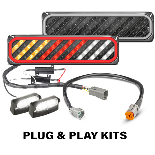 3856 Series Plug & Play Kit 1.3m Universal Wires