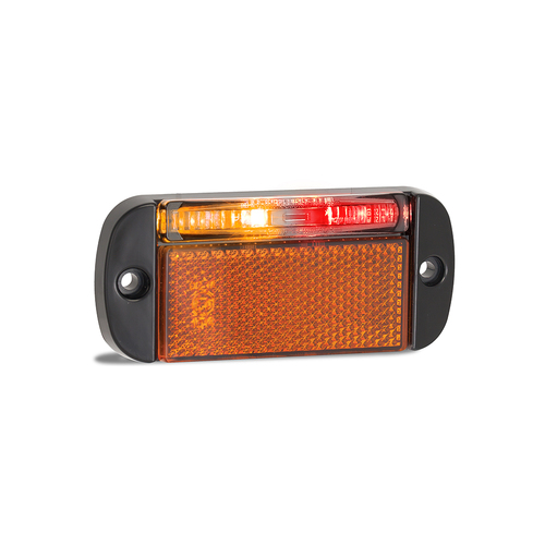 44 Series LED Marker Light Amber / Red for Left Side