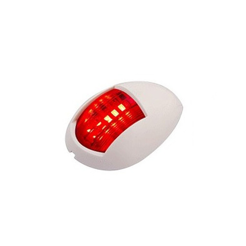 LED Autolamps 52 Series LED Navigation Lights [White Housing, Red Light]