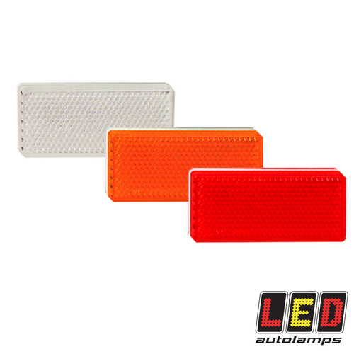 LED Autolamps Amber 7030 Reflex Reflector