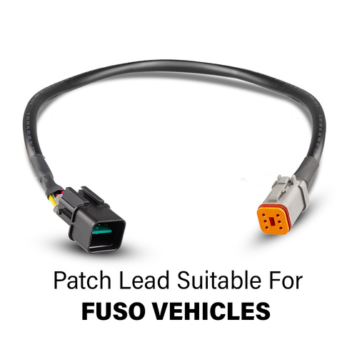 Fuso Vehicles Patch Lead, with Multivolt load resistor (2 Pack)