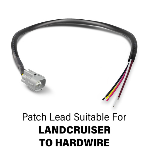 Landcruiser OEM patch lead to Hardwire end