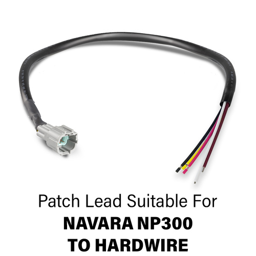 Navara NP300 OEM patch lead to Hardwire end