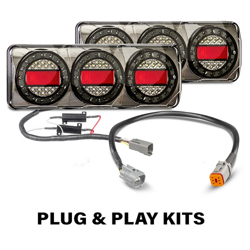 Maxilamp C3 Plug & Play Kit - Landcruiser + Extension Lead 2007-2020 compatible