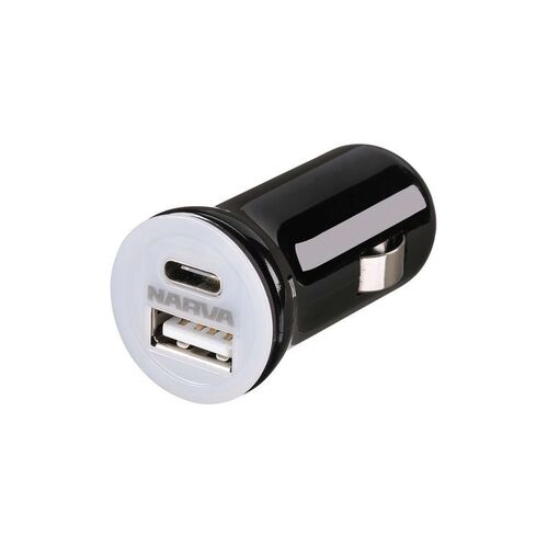 MINI USB/TYPE-C ADAPTOR (Blister pack of 1) - NARVA Part No. 81056BL