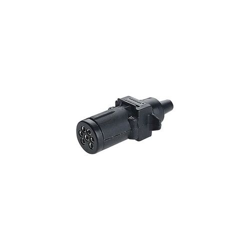 6 Pin Small Round Plastic Plug Blister (1) - NARVA Part No. 82122BL