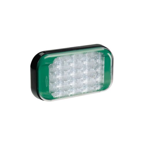 9-33 Volt High Powered LED Warning Lamp (Green) - NARVA Part No. 85222G