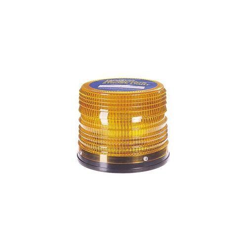 Hi Optics Quad Flash Strobe Light (Amber) Low Profile Flange Base 12 or 24V Dual Voltage - NARVA Part No. 85454A