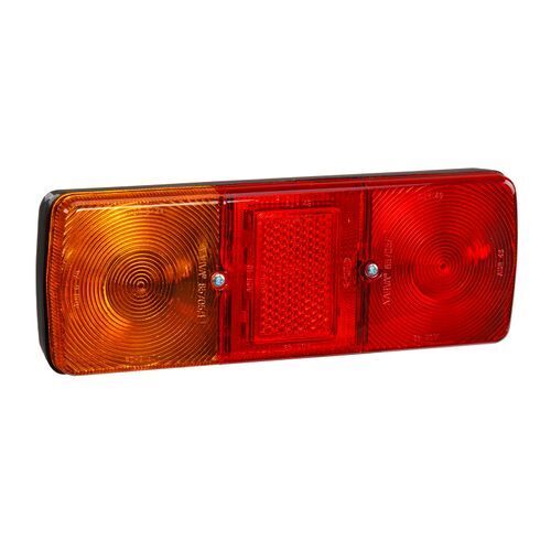 Rear Stop/Tail Direction Indicator Lamp with In-built Retro Reflector (Shallow Body) - NARVA Part No. 85700