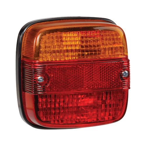 Rear Stop/Tail Direction Indicator Lamp withLicence Plate Option and In-built Retro Reflec - NARVA Part No. 86030