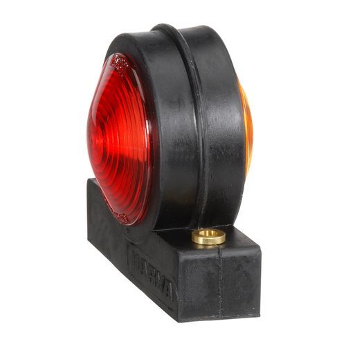 Side Marker Front or Rear Position (Side) Lamp (Red/Amber) with Wedge Base Globe Holder - NARVA Part No. 86740BL