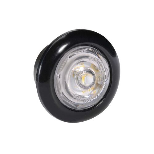 9-33V LED MODEL 2 FRONT END OUTLINE MARKER LAMP WITH BLACK GROMMET - NARVA Part No. 90222
