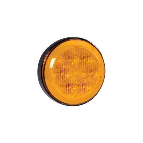 9-33 VOLT MODEL 43 LED FRONT DIRECTION INDICATOR LAMP (AMBER) - NARVA Part No. 94303