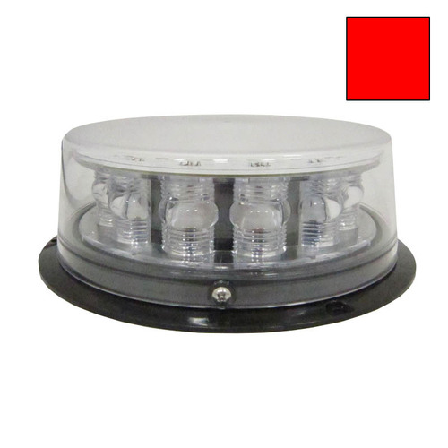 8EVP Red 18 LED Magnetic Mount Beacon OZBEACON