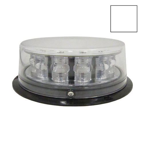 8EVP 18 White LED Magnetic Mount Beacon OZBEACON