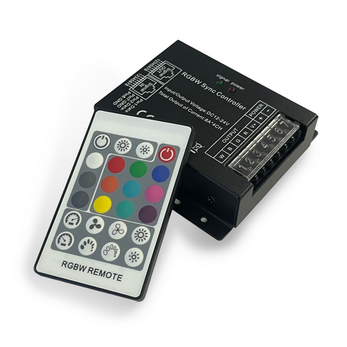 RF Remote Control RGBW Led Controller 12A