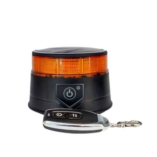 Whitevision LED Beacon Magnetic Class 1 Rechargeable Portable Amber BE325A-PO