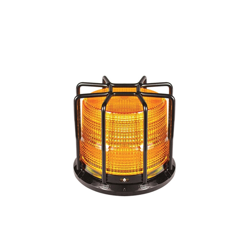 ELB4500 Amber w/Amber 4" Lens LED Beacon Branch Guard